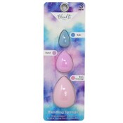 Wholesale - 3pk TEAR DROP BLENDING SPONGE (S-M-L) C/P 72, UPC: 810004940710